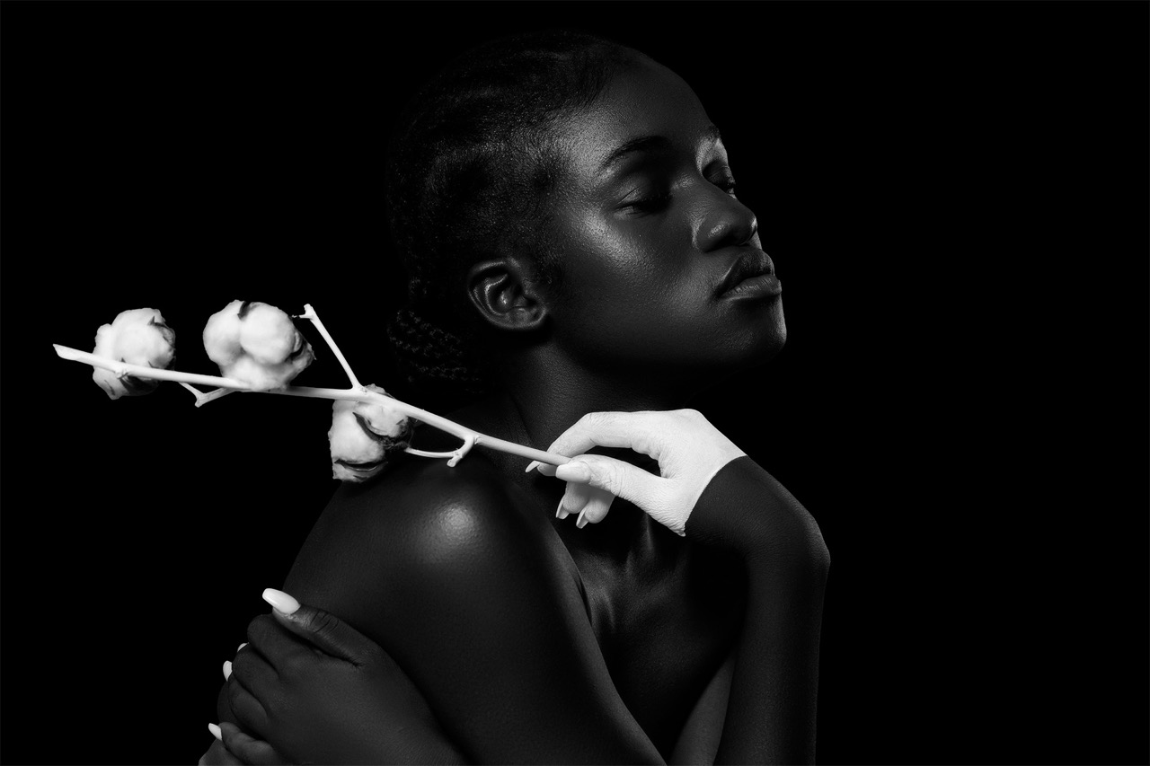 Negra flor original 2 Grande