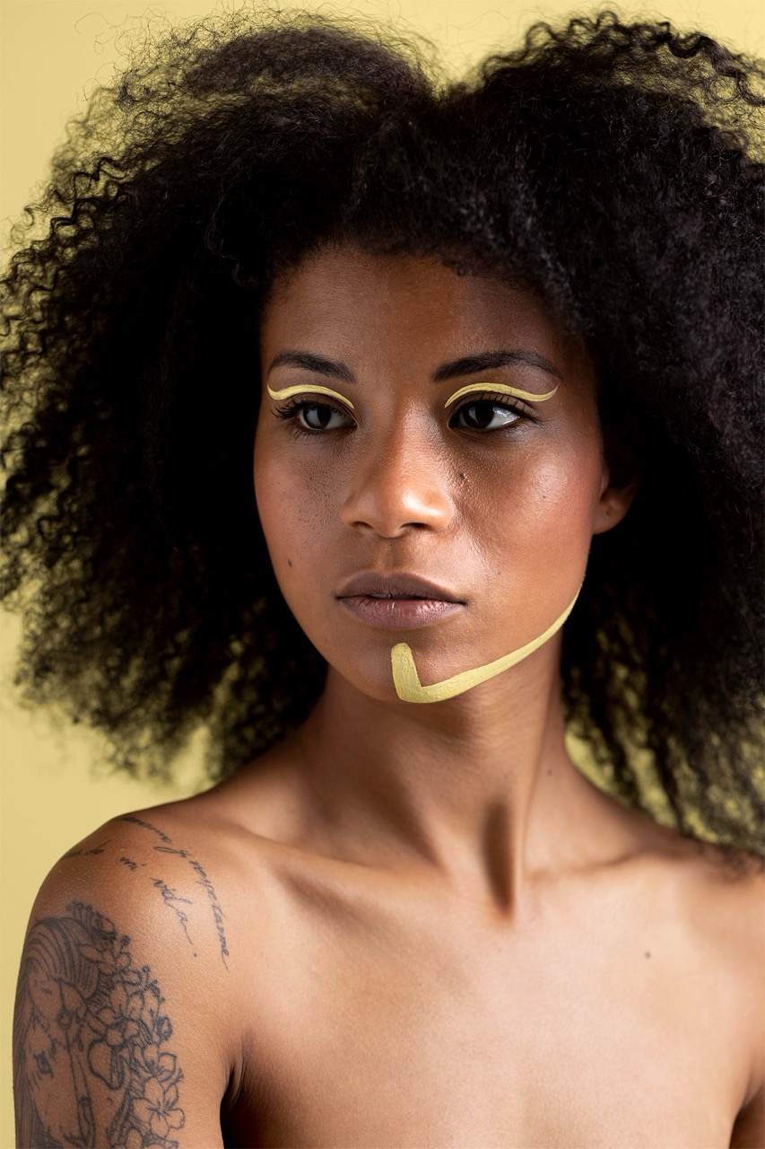 Negra pintura original Grande